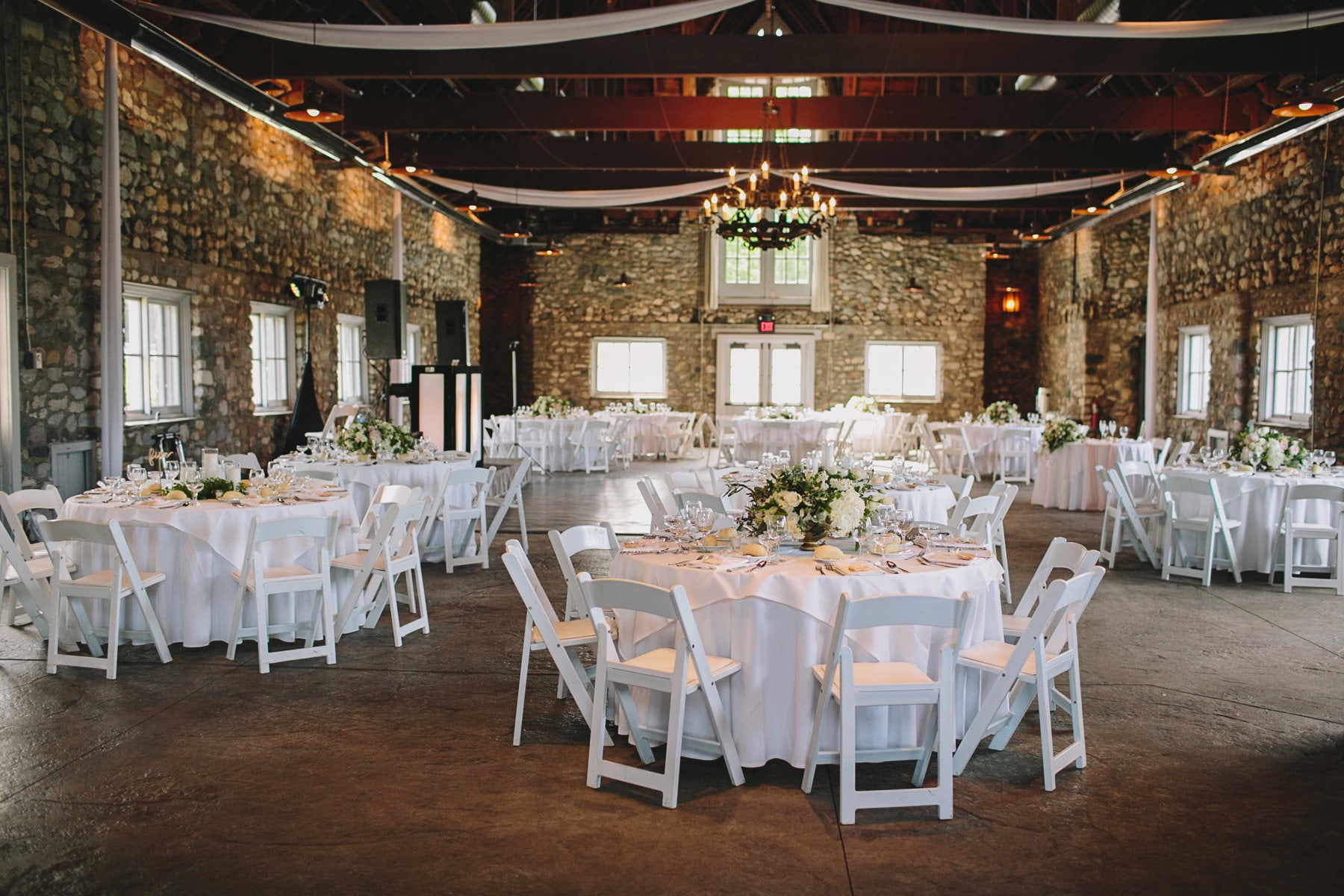 Knights Castle Wedding Reception Castle Farms E.C. Campbell Photography